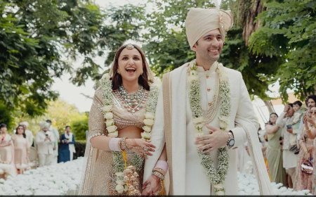 ବିବାହ ବନ୍ଧନରେ ବାନ୍ଧିହେଲେ ରାଘବ ଓ ପରିଣିତି