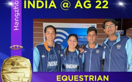 ଏସିଅନ୍‌ ଗେମ୍ସ: ଅଶ୍ୱଚାଳନାରେ ୪୧ ବର୍ଷ ପରେ ଭାରତକୁ ମିଳିଲା ସ୍ୱର୍ଣ୍ଣ 