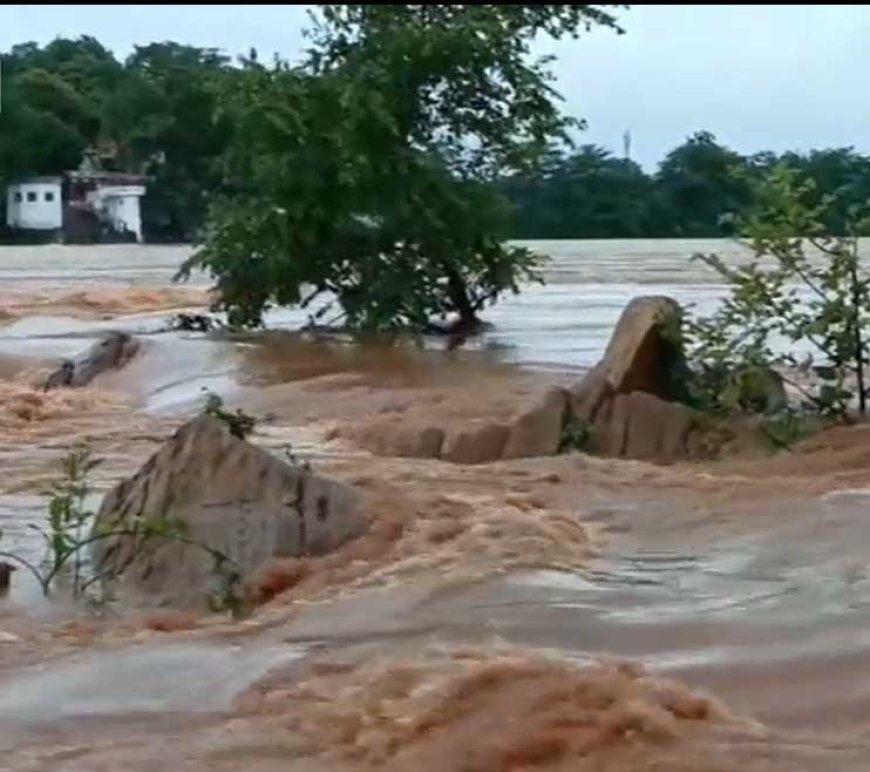 ମନ୍ଦିରା ଡ୍ୟାମର ୯ ଗେଟ୍‌ ଖୋଲାଗଲା ବଢ଼ୁଛି ବ୍ରାହ୍ମଣୀର ଜଳସ୍ତର 