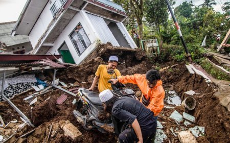 ଥରିଲା ଇଣ୍ଡୋନେସିଆ,ରିକ୍ଟର ସ୍କେଲରେ ଏହାର ତୀବ୍ରତା ୬.୧ ରେକର୍ଡ