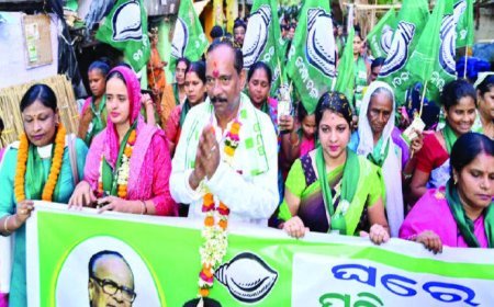 ୟୁନିଟ-୧ ଅଞ୍ଚଳରେ ଅନନ୍ତଙ୍କ ପ୍ରଚାର