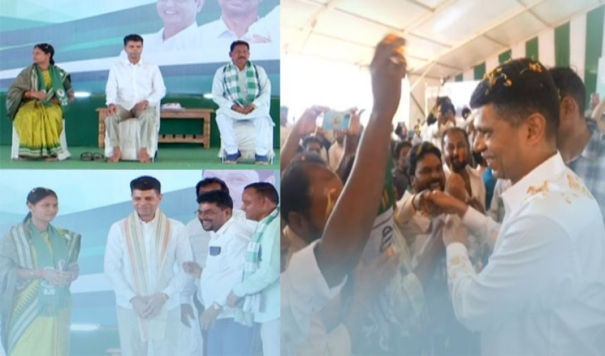 ଲକ୍ଷ୍ମୀପୁର ନିର୍ବାଚନୀ ପ୍ରଚାର ମଇଦାନରେ କାର୍ତ୍ତିକ ପାଣ୍ଡିଆନ