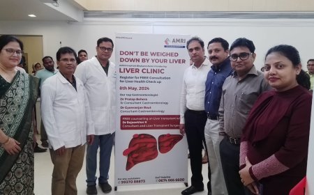 ଆମ୍ରି ହସ୍ପିଟାଲ ପରିସରରେ ଲିଭର କ୍ଲିନିକ ଉଦଘାଟିତ