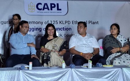 କଟକ ଆଗ୍ରିଭେଟର ଅତ୍ୟାଧୁନିକ ଶସ୍ୟ ଭିତ୍ତିକ ଇଥାନଲ ପ୍ଲାଣ୍ଟ ଉଦ୍ଘାଟିତ