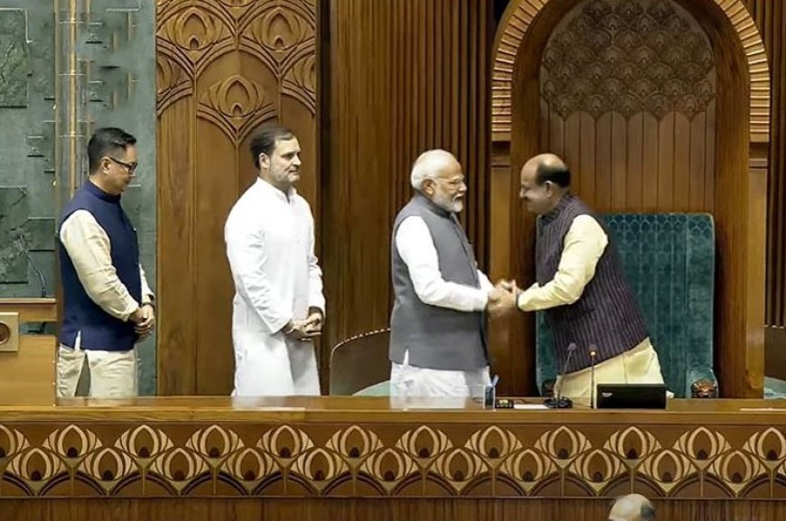 ପୁଣି ଥରେ ଲୋକସଭା ବାଚସ୍ପତି ହେଲେ ଓମ୍ ବିର୍ଲା