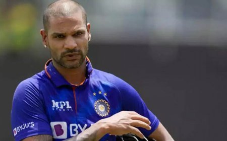 କ୍ରିକେଟ୍‌ରୁ ସନ୍ନ୍ୟାସ ନେଲେ ଶିଖର ଧଓ୍ୱନ