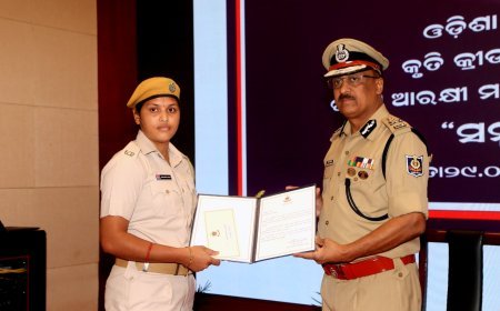 ଆଜିର ସମ୍ଭର୍ଦ୍ଧିତ, ଓଡିଶା ପୋଲିସ କ୍ରୀଡ଼ାବିତ ଭବିଷ୍ୟତ ଓଡ଼ିଶାର ମାଇଲଖୁଣ୍ଟ
