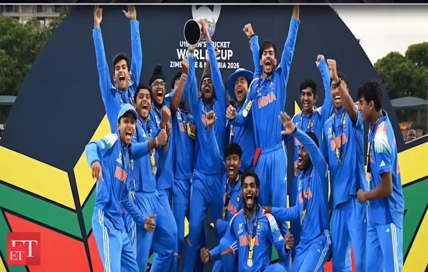 Under 19 World Cup 2026: ଷଷ୍ଠ ଥର ପାଇଁ ଭାରତ ଚାମ୍ପିୟନ